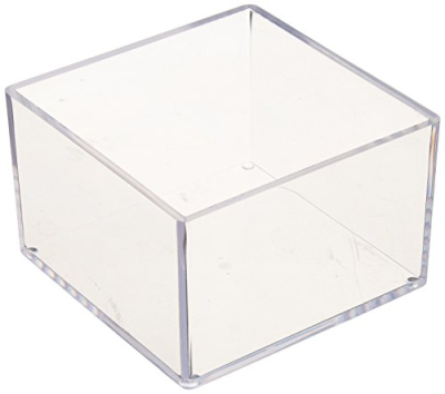 ナカバヤシ キャパティ ソリッド スクエア/オープンタイプ CSD-K4 クリア