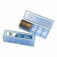 ナカバヤシ コインケース ブルー/5円×50枚 NC-3005