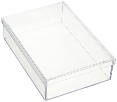 ナカバヤシ キャパティ ソリッド スクエア/フタ付タイプ CSD-BR5F クリア