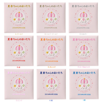 \アルバムづくり応援キャンペーン中!/ 【★刺繍名入れ代込】ナカバヤシ フエルアルバム 誕生用トイモービル ア-LB-300-P ピンク