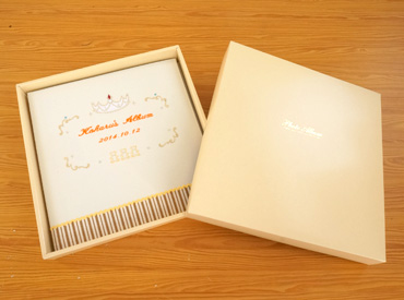 \アルバムづくり応援キャンペーン中!/ 【★刺繍名入れ代込】【ナカバヤシ ネットオリジナル】フエルアルバム マイジュエリー YJ-LB-08