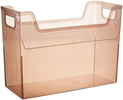 ナカバヤシ かたづけベスト キャパティE4 ファイルボックス FB-E4-CSN クリアブラウン