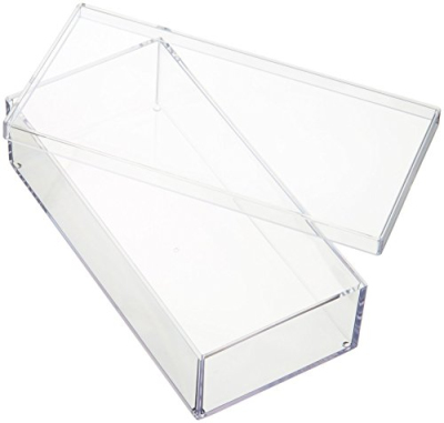 ナカバヤシ キャパティ ソリッド スクエア/フタ付タイプ CSD-BR4F クリア