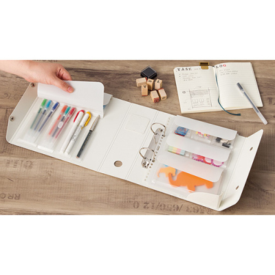 ナカバヤシ くらしのファイル A5 文具 CLAF-A52W ホワイト