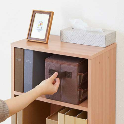 ナカバヤシ 健康サポートボックス/ブラウン IF-3041BR