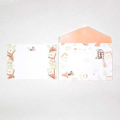 ナカバヤシ ヒポポアイランド レターセット 2 HPP-LTS-2