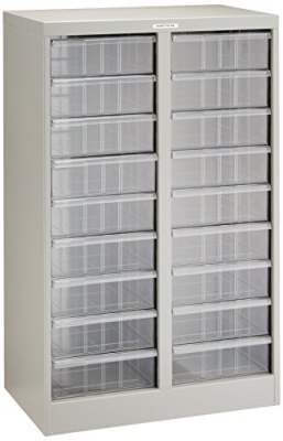 ナカバヤシ アバンテV2 フロアケース A4×2列 AF-M18 ニューグレー