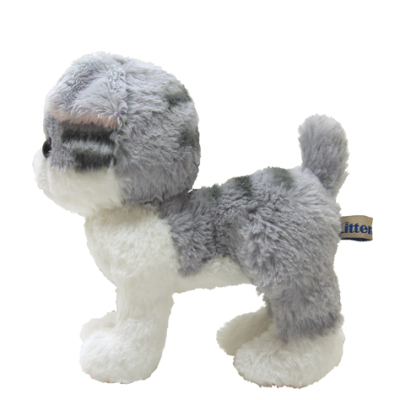 サンレモン　キトン ぬいぐるみ スコティッシュフォールド GY  P-4212