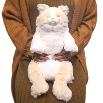 サンレモン　ひざねこ すやすや GY  P-6462