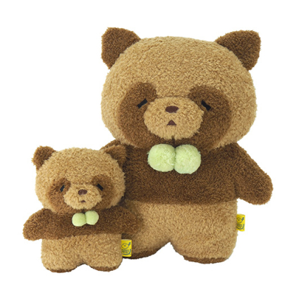 サンレモン ふわふわたっとん ぬいぐるみ M たぬき BR P-7882