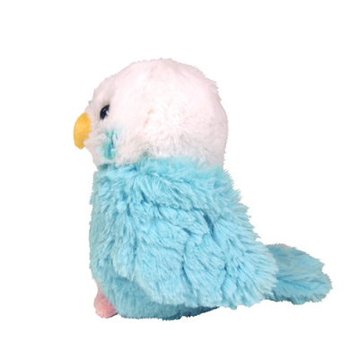 サンレモン フラッフィーズ ぬいぐるみ S インコ BL P-8651
