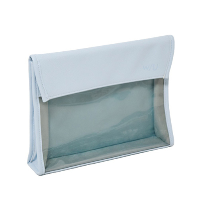 ナカバヤシ w/U A5ポーチ ブルー WU-BIBA5BL