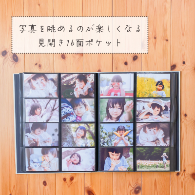 ナカバヤシ セラピーカラー 8面ポケットアルバム L判640枚収納 TCPK-8L-640-SV ベージュ