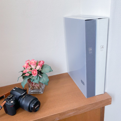 ナカバヤシ セラピーカラー 8面ポケットアルバム L判640枚収納 TCPK-8L-640-SV ベージュ