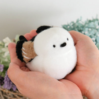 サンレモン ぽわびより ぬいぐるみ S シマエナガ