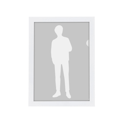 クリアホルダーフレーム　A4 ホワイト