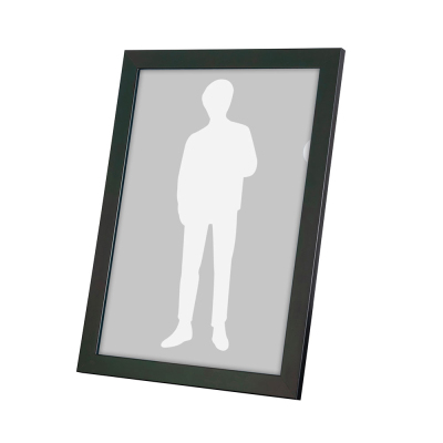 クリアホルダーフレーム　A4 ブラック