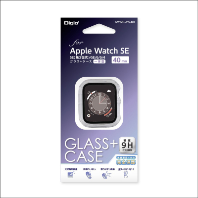 Apple　Watch　40mm　ガラス＋ケース／CL　SMWC-AW401CL（tm）