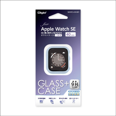 Apple　Watch　40mm　ガラス＋ケース／LBL　SMWC-AW401LBL（tm）