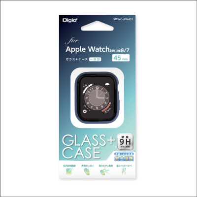 Apple　Watch　45mm　ガラス＋ケース／NB　SMWC-AW451NB（tm）