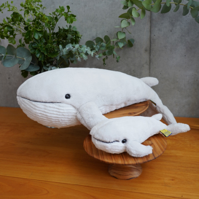 サンレモン フラッフィーズ ぬいぐるみ S クジラ CR