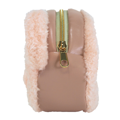 サンレモン　ふわふわたっとん ポーチ くま PK