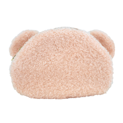 サンレモン　ふわふわたっとん ポーチ くま PK