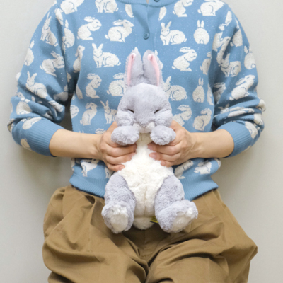 サンレモン　ひざうさぎ すやすや GY
