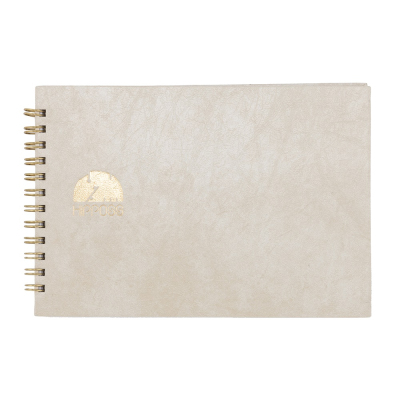 ナカバヤシ HIPPOSS ヒッポスWリングスケッチB6E/アイボリー