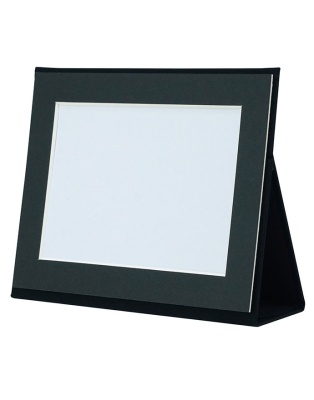 万丈　ポータブルフォトフレーム　2L判ヨコ　ブラック