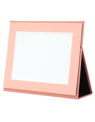 万丈　ポータブルフォトフレーム　2L判ヨコ　ローズ