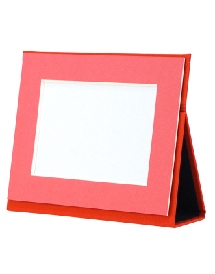 万丈　ポータブルフォトフレーム　L判ヨコ　トマト