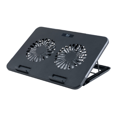 ナカバヤシ ノートPCクーラー 2WAY2FANスタンダード/クロ NSF-09BK (tm)
