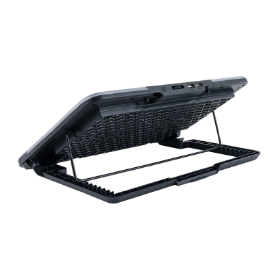 ナカバヤシ ノートPCクーラー 2WAY2FANスタンダード/クロ NSF-09BK (tm)