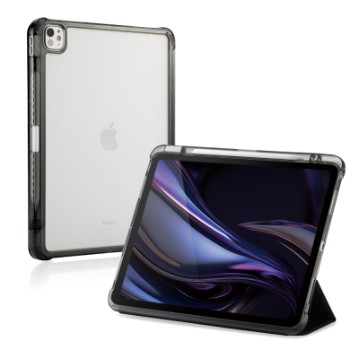 ナカバヤシ iPadPro13用衝撃吸収ケース/ブラック TBC-IPP24302BK (tm)