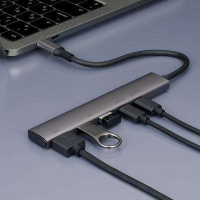 ナカバヤシ PD Type-C スリムドッキングS/グレー UD-C10GY (tm)