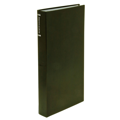 ナカバヤシ 超透明ポケットアルバム/L判300枚収納 CTPL-300-BK/N ブラック