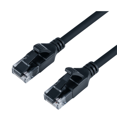 ナカバヤシ CAT.6A シリコンLANケーブル 1.5m/ブラック C6A-SL015BK (tm)