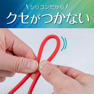 ナカバヤシ CAT.6A シリコンLANケーブル 1.5m/レッド C6A-SL015R (tm)