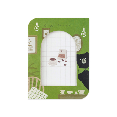 ナカバヤシ フォトスタンドカード/L判/くま PSTC-L-101-3