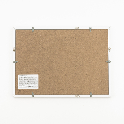 ナカバヤシ 木製写真額／Ｗ六ツ切／ホワイト F-SW-120-Wの商品画像2枚目