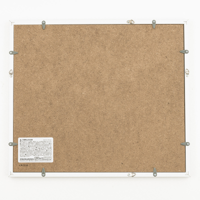 ナカバヤシ 木製写真額／四ツ切／ホワイト F-SW-122-Wの商品画像2枚目