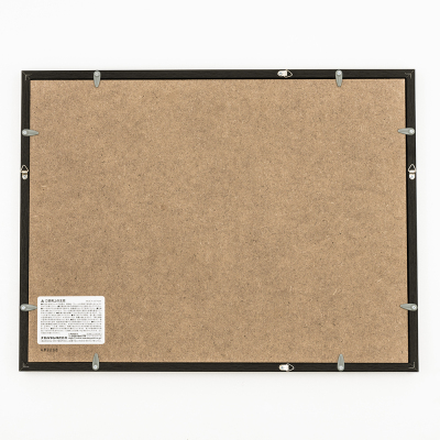 ナカバヤシ 木製写真額／Ｗ四ツ切／ブラック F-SW-123-Dの商品画像2枚目