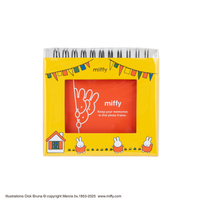 【アルバムの日記念特価】ナカバヤシ フォトランク フレームケースL ブルーナ ミッフィー イエロー A-FTPC-208-1の商品画像6枚目