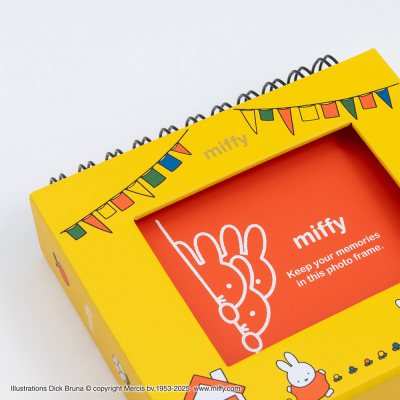 【アルバムの日記念特価】ナカバヤシ フォトランク フレームケースL ブルーナ ミッフィー イエロー A-FTPC-208-1の商品画像10枚目