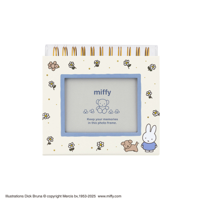 ナカバヤシ フォトランク フレームケースL ブルーナ ミッフィー ホワイト A-FTPC-208-2