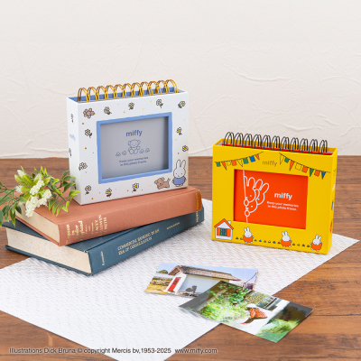 【アルバムの日記念特価】ナカバヤシ フォトランク フレームケースL ブルーナ ミッフィー ホワイト A-FTPC-208-2の商品画像14枚目