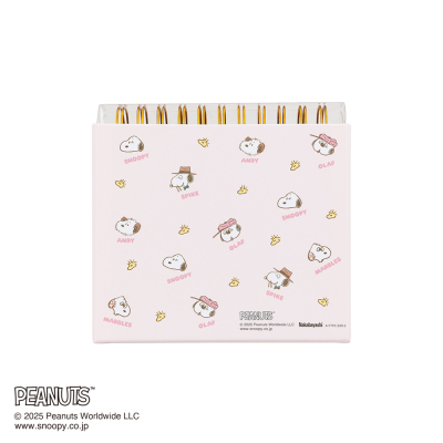 【アルバムの日記念特価】ナカバヤシ フォトランク フレームケースL ピーナッツ スヌーピー ベージュ A-FTPC-209-2の商品画像2枚目