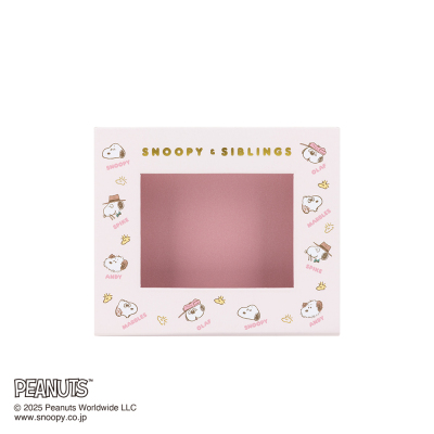 【アルバムの日記念特価】ナカバヤシ フォトランク フレームケースL ピーナッツ スヌーピー ベージュ A-FTPC-209-2の商品画像3枚目