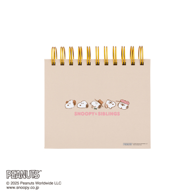 【アルバムの日記念特価】ナカバヤシ フォトランク フレームケースL ピーナッツ スヌーピー ベージュ A-FTPC-209-2の商品画像5枚目